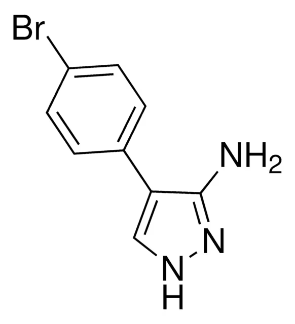 4-(4-BROMOPHENYL)-1H-PYRAZOL-5-AMINE structure, CAS 57999-08-3