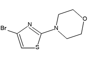 4-(4-BROMOTHIAZOL-2-YL)MORPHOLINE structure, CAS 1017781-60-0