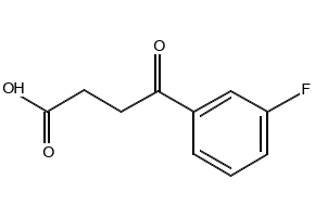 4-(4-CHLORO-3-FLUOROPHENYL)-4-OXOBUTANOIC ACID structure, CAS 142048-54-2