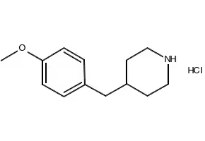 4-(4-METHOXYBENZYL)PIPERIDINE structure, CAS 37581-26-3