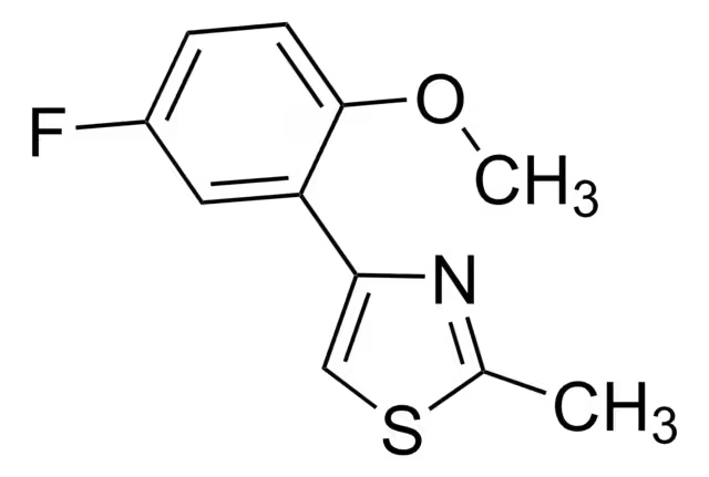 4-(4-METHOXYPHENYL)-2-METHYLTHIAZOLE structure, CAS 50834-78-1