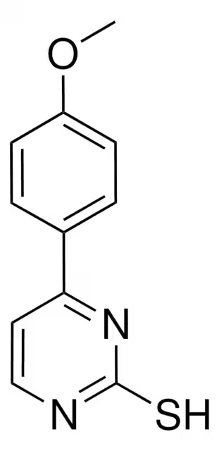 4-(4-METHOXYPHENYL)PYRIMIDINE-2-THIOL structure, CAS 175202-77-4