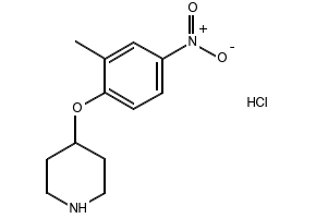 4-(4-NITROPHENOXY)PIPERIDINE structure, CAS 162402-39-3