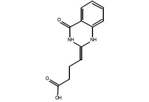 4-(4-OXO-3,4-DIHYDROQUINAZOLIN-2-YL)BUTANOIC ACID structure, CAS 95494-51-2