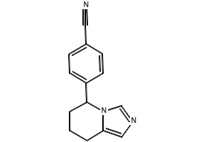 4-(5,6,7,8-TETRAHYDROIMIDAZO[1,5-A]PYRIDIN-5-YL)BENZONITRILE structure, CAS 102676-47-1
