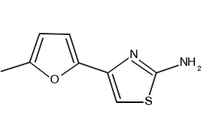4-(5-METHYLFURAN-2-YL)THIAZOL-2-AMINE structure, CAS 1634-46-4