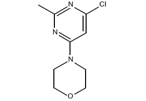 4-(6-CHLORO-2-METHYLPYRIMIDIN-4-YL)MORPHOLINE structure, CAS 22177-99-7
