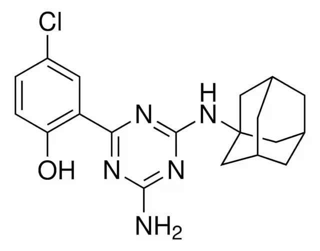 4-(ADAMANTAN-1-YL)-6-HYDRAZINYL-1,3,5-TRIAZIN-2-AMINE structure, CAS 175204-75-8