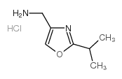 4-(AMINOMETHYL)-2-ISOPROPYLOXAZOLE HYDROCHLORIDE structure, CAS 1052546-96-9