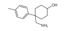 4-(AMINOMETHYL)-4-(P-TOLYL)CYCLOHEXANOL structure, CAS 887978-24-7