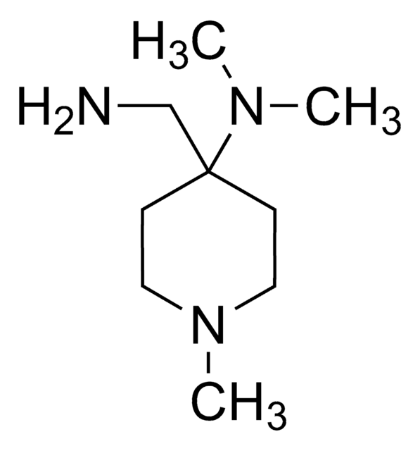 4-(AMINOMETHYL)-N,N,1-TRIMETHYLPIPERIDIN-4-AMINE structure, CAS 876717-12-3