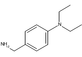 4-(AMINOMETHYL)-N,N-DIETHYLANILINE structure, CAS 40336-81-0