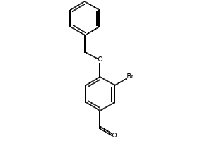4-(BENZYLOXY)-3-BROMOBENZALDEHYDE structure, CAS 69455-12-5