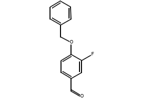 4-(BENZYLOXY)-3-FLUOROBENZALDEHYDE structure, CAS 175968-61-3