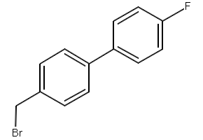 4-(BROMOMETHYL)-4'-FLUORO-1,1'-BIPHENYL structure, CAS 147497-57-2
