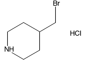 4-(BROMOMETHYL)PIPERIDINE HYDROCHLORIDE structure, CAS 1159825-22-5