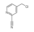 4-(CHLOROMETHYL)PICOLINONITRILE structure, CAS 71935-33-6