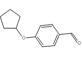 4-(CYCLOPENTYLOXY)BENZALDEHYDE structure, CAS 164520-98-3