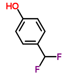 4-(DIFLUOROMETHYL)PHENOL structure, CAS 403648-76-0
