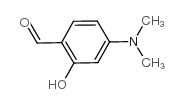 4-(DIMETHYLAMINO)-2-HYDROXYBENZALDEHYDE structure, CAS 41602-56-6