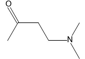 4-(DIMETHYLAMINO)BUTAN-2-ONE structure, CAS 2543-57-9