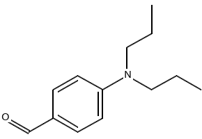 4-(DIPROPYLAMINO)BENZALDEHYDE structure, CAS 613-28-5