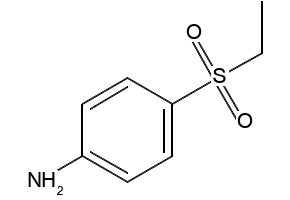 4-(ETHYLSULFONYL)BENZENAMINE structure, CAS 6334-01-6