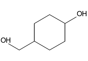 4-(HYDROXYMETHYL)CYCLOHEXANOL structure, CAS 33893-85-5