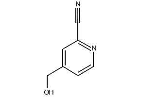 4-(HYDROXYMETHYL)PICOLINONITRILE structure, CAS 71935-32-5