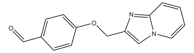 4-(IMIDAZO[1,2-A]PYRIDIN-2-YLMETHOXY)BENZALDEHYDE structure, CAS 118001-76-6