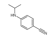 4-(ISOPROPYLAMINO)BENZONITRILE structure, CAS 204078-26-2