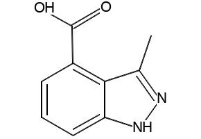 4-(METHOXYCARBONYL)-1H-INDAZOLE-3-CARBOXYLIC ACID structure, CAS 393553-44-1