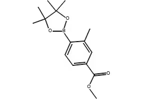 4-(METHOXYCARBONYL)-2-METHYLPHENYLBORONIC ACID PINACOL ESTER structure, CAS 473596-87-1