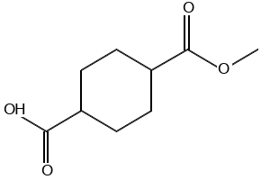 4-(METHOXYCARBONYL)CYCLOHEXANECARBOXYLIC ACID structure, CAS 32529-79-6