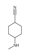 4-(METHYLAMINO)CYCLOHEXANECARBONITRILE structure, CAS 662114-39-8