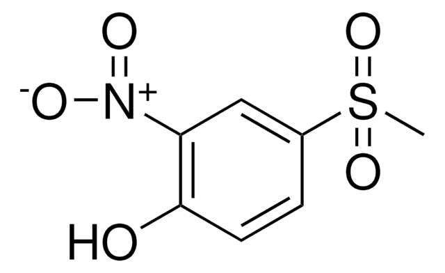 4-(METHYLSULFONYL)-2-NITROPHENOL structure, CAS 97-10-9