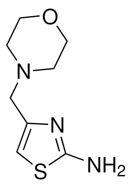 4-(MORPHOLINOMETHYL)THIAZOL-2-AMINE structure, CAS 3008-61-5