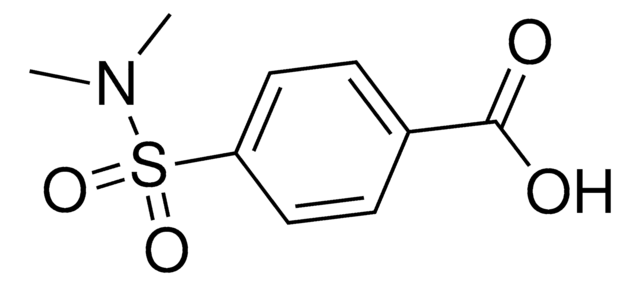 4-(N,N-DIMETHYLSULFAMOYL)BENZOIC ACID structure, CAS 1206-37-7