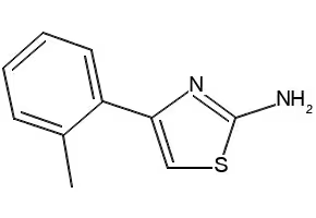 4-(O-TOLYL)THIAZOL-2-AMINE structure, CAS 5330-79-0