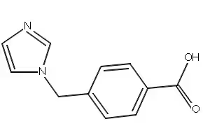 4-(PIPERIDIN-1-YLMETHYL)BENZOIC ACID structure, CAS 159691-33-5