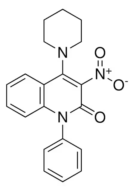 4-(PIPERIDIN-1-YLMETHYL)QUINOLIN-2(1H)-ONE structure, CAS 13629-28-2