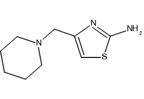 4-(PIPERIDIN-1-YLMETHYL)THIAZOL-2-AMINE structure, CAS 17386-10-6