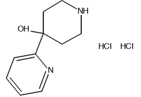 4-(PYRIDIN-2-YL)PIPERIDIN-4-OL DIHYDROCHLORIDE structure, CAS 172734-32-6