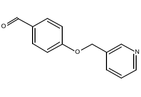 4-(PYRIDIN-3-YLMETHOXY)BENZALDEHYDE structure, CAS 118001-72-2