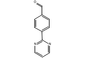 4-(PYRIMIDIN-2-YL)BENZALDEHYDE structure, CAS 77232-38-3