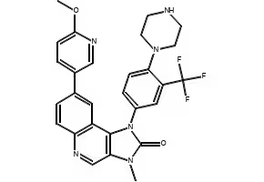 4-(PYRROLIDIN-1-YL)-8-(TRIFLUOROMETHYL)QUINOLINE structure, CAS 1020253-07-9