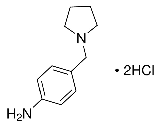 4-(PYRROLIDIN-1-YLMETHYL)ANILINE HYDROCHLORIDE structure, CAS 866956-98-1
