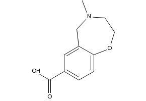 4-(TERT-BUTOXYCARBONYL)-2,3,4,5-TETRAHYDROBENZO[F][1,4]OXAZEPINE-7-CARBOXYLIC ACID structure, CAS 1142210-79-4