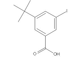 4-(TERT-BUTYL)-3-IODOBENZOIC ACID structure, CAS 91131-72-5