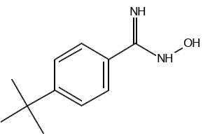 4-(TERT-BUTYL)-N'-HYDROXYBENZIMIDAMIDE structure, CAS 175204-39-4